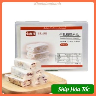 Giấy gạo làm kẹo nougat, giấy gạo ăn được 500 tờ