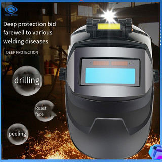 Mặt nạ hàn điện tử bằng nhựa độ cảm biến cao - Kính hàn điện tử tự động tối khi hàn