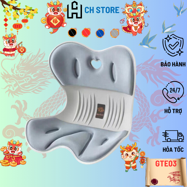 Ghế chỉnh dáng ngồi công thái học giúp định hình cột sống cho trẻ em, sinh viên, dân văn phòng, đàn hồi