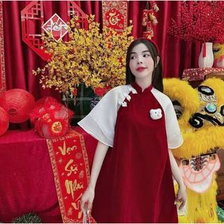 I BIG SIZE I - ĐẦM NỮ ĐI CHƠI TẾT SIZE 50 - 90KG - BJTY SHOP BIG SIZE