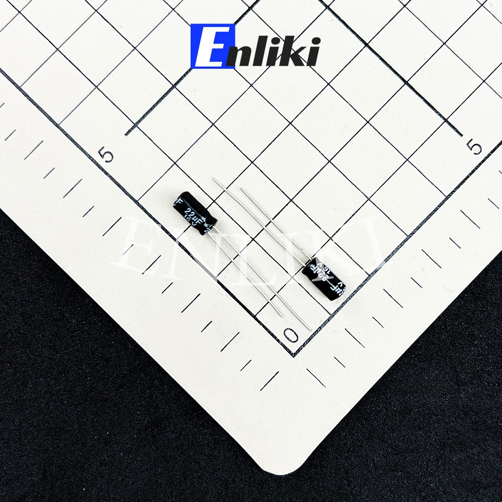 Combo 5 Chiếc Tụ Hóa 22uF 16V (4x7mm)