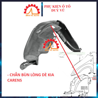  CHẮN BÙN LÒNG DÈ TRƯỚC KIA CARENS ĐỜI 2010-2016 CHẮN BÙN CUA LỐP 