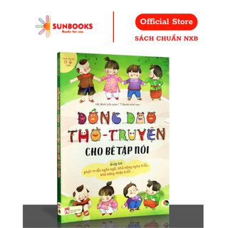 Sách Đồng Dao Thơ Truyện cho bé tập nói