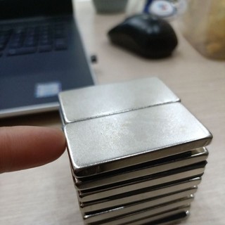Nam châm hình chữ nhật 50x25x10mm siêu mạnh