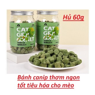  Viên cỏ mèo canip tiêu búi lông hủ 60g snack mèo taotao 60G thơm ngon tốt tiêu hóa 