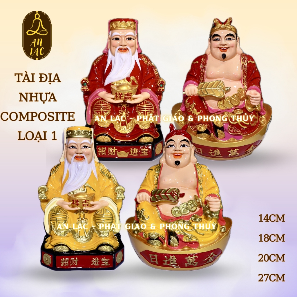 Tài Địa Sơn Đỏ BS Nhựa Composite