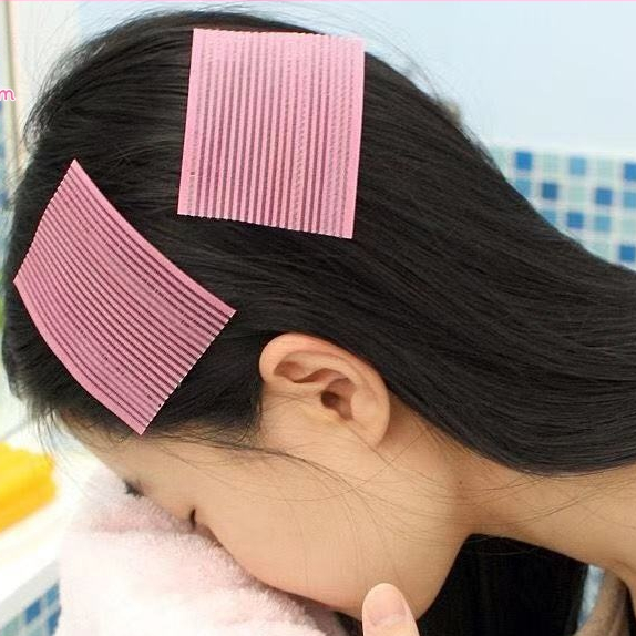 Dán tóc, miếng dán tóc, miếng dán tóc mái, phụ kiện tóc, dán tóc mái,dính tóc,miếng dính tóc 2 Miếng