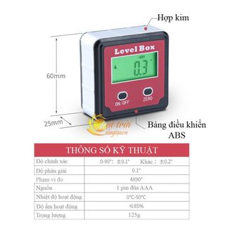 Máy đo góc nghiêng Level Box