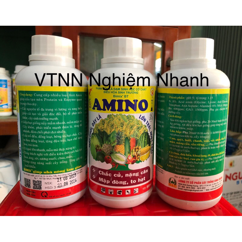 Amino - Phân bón lá đạm sinh học (500ml)