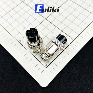 Gx16-5p giắc gx16-5p 5 chân đấu dây