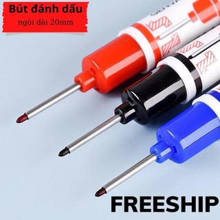 Bút Đánh Dấu Ngòi Dài 20mm Đánh Dấu Mũi Khoan - nhanh lấy dấu khoan thợ điện, nước, camera