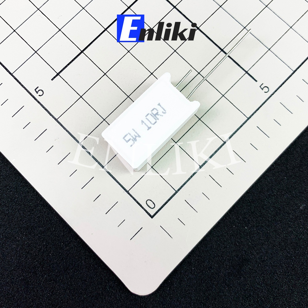 10R 5W Điện Trở Sứ Loại Đứng