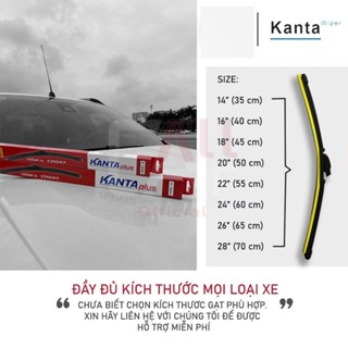 Gạt Mưa Ô Tô MERCEDES 2016 - 2024 KANTA PLUS CAO CẤP NHẬT BẢN -CHÍNH HÃNG- Mercedes C, GLC, E, GLE, GLK BIG B STORE