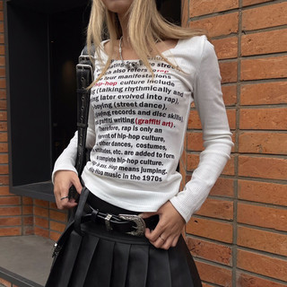 Áo crop dài tay mershier 5325