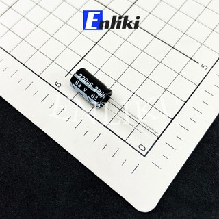 220uF 63V Tụ Hóa (10x17mm)