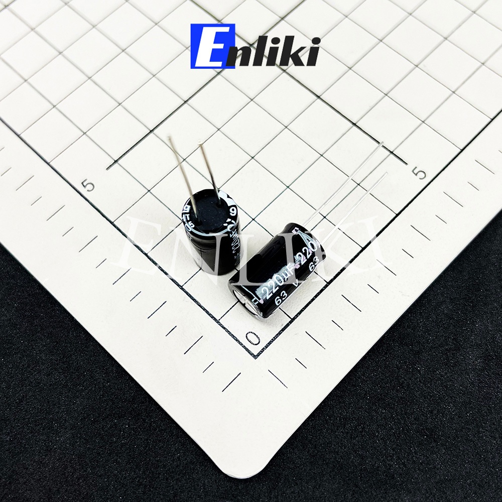 220uF 63V Tụ Hóa (10x17mm)