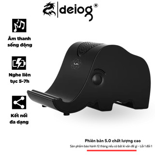 Loa Bluetooth LP V63 Hình Thú Kiêm Giá Đỡ Điện Thoại Âm Thanh Sống Động Bass Lớn Đời Mới 2024