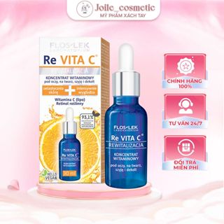 Serum Trắng da, mờ thâm, trẻ hoá làn da Re Vita C Floslek