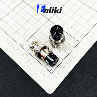 Gx16-3p giắc 3 chân đấu dây