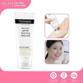 Sữa Rửa Mặt Sạch Sâu Neutrogena Deep Clean Gentle Foaming Cleanser