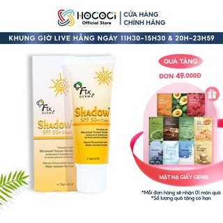 Kem chống nắng fixderma shadow spf 50+ / pa+++ 75g