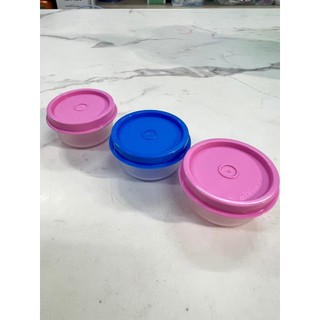 Bộ hộp Mini Cutie Set 2 ( 1 hộp xanh - 1 hộp hồng) , TUPPERWARE