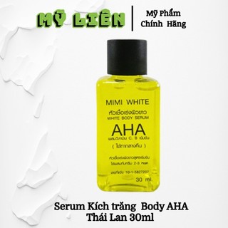 Nội địa thái- serum kích trắng aha dành cho body thái lan 30ml