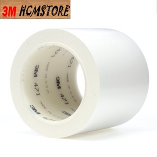 3M 471 màu trắng 100mm dài 33met - BĂNG KEO DÁN NỀN CẢNH BÁO CHỊU NHIỆT CAO chuyên dán cho xưởng, nhà máy, nhà ở