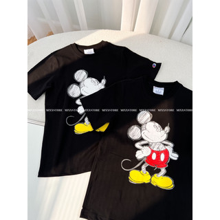 [ Ảnh độc quyền Mixx Store ] Áo thun nữ hình mickey chất thun cotton dày vừa mịn mát phom suông rộng vừa xinh