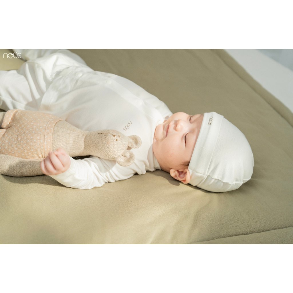 NEW Bộ Quần Áo Dài Tay Nous Vải Petit Mềm Mại An Toàn Cho Bé Từ Sơ Sinh Size Newborn Chính Hãng Nhiều Mẫu