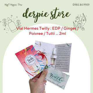 Nước hoa nữ 𝐇𝐄𝐑𝐌𝐄𝐒 twilly : edp - poivree - ginger - tutti ... - hoa gừng thơm ngọt ấm