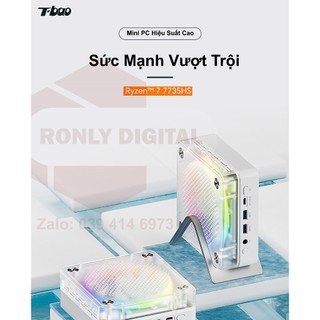 Mini PC AMD TBAO, Mini PC TBAO AMD 7735HS, AMD Ryzen 7735HS, NUC TBAO 7735HS, máy tính mini cực mạnh, max GAME