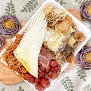 Set canh nấm dưỡng sinh 11 vị + kèm vi cá - túi 100gr