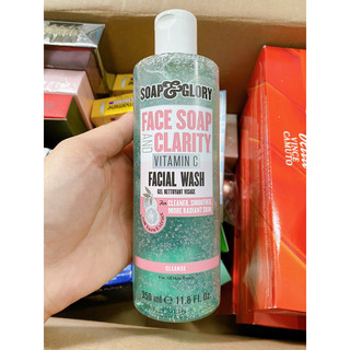 Gel rửa mặt sáng da Soap & Glory Face Soap And Clarity Vitamin C Facial Wash -U.K