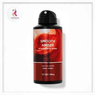Xịt thơm toàn thân cho nam Bath & Body Works Smooth Amber 104g