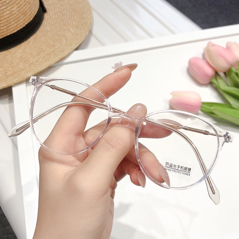 Gọng kính cận tròn có độ Tuyết Nhung, chống ánh sáng xanh, chống tia UV dành cho học sinh, sinh viên - MÃ Z2929 | BigBuy360 - bigbuy360.vn