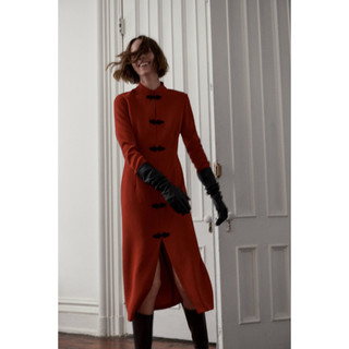 [ZARA AUTH] Đầm Za.ra dáng dài đẹp lạ diện tết size XS (nhỏ nhất)
