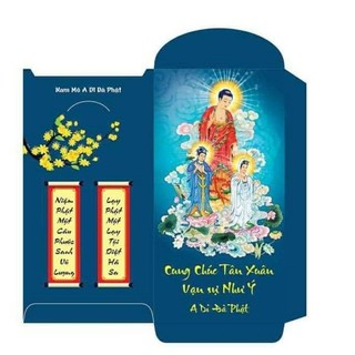 Xấp 10 Bao Lì Xì Phật Giáo