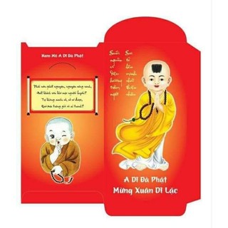 Xấp 10 Bao Lì Xì Phật Giáo