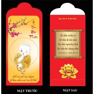 Xấp 10 Bao Lì Xì Phật Giáo