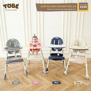 Ghế ăn dặm cho bé Ricard Pro Tobe phiên bản 2.0 cao cấp