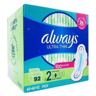 Băng Vệ Sinh Siêu Mỏng Always Ultra Thin Advanced Night 38 Miếng