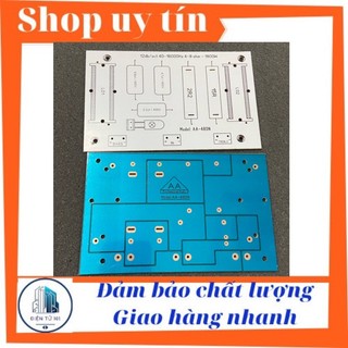 Bo mạch in PCB phân tần loa 1 bass 1 treble bản cao cấp trở nhôm bóng đèn