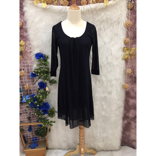 Đầm Voan Thun 2 lỡp 2 hand Nhật hiệu mon chou chou- Size S M L
