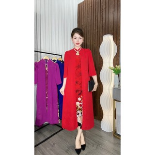 ĐẦM LỤA MANGO CHO BÀ VÈ MẸ