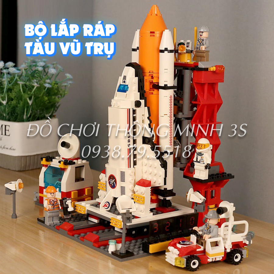 Đồ chơi lắp ráp bé trai 1000pcs: Mô hình lắp ráp máy bay, lắp ráp xe tăng, mô hình lắp ráp tàu vũ trụ