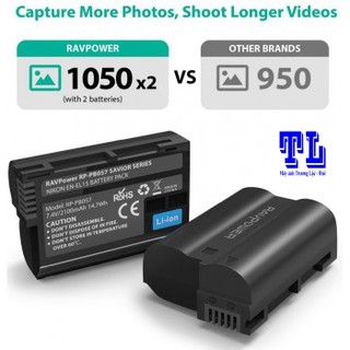 Pin sạc ravpower en-el15 for nikon