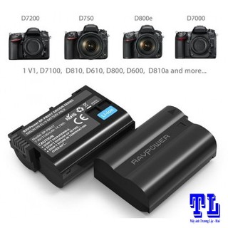 pin Sạc RAVPower EN-EL15 for Nikon