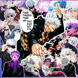 Sticker anime Gojo Satoru, sticker gojo, sticker jujutsu kaisen - NB.000
