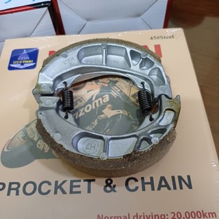 Má Phanh Cơ [ Bố Thắng Đùm ] Lắp Cho Xe Số honda Dream và Wave .